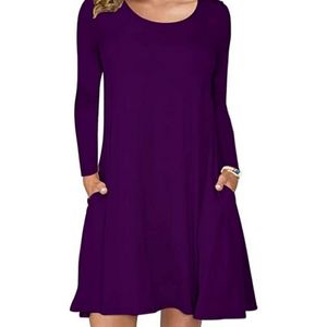 Purple dress
